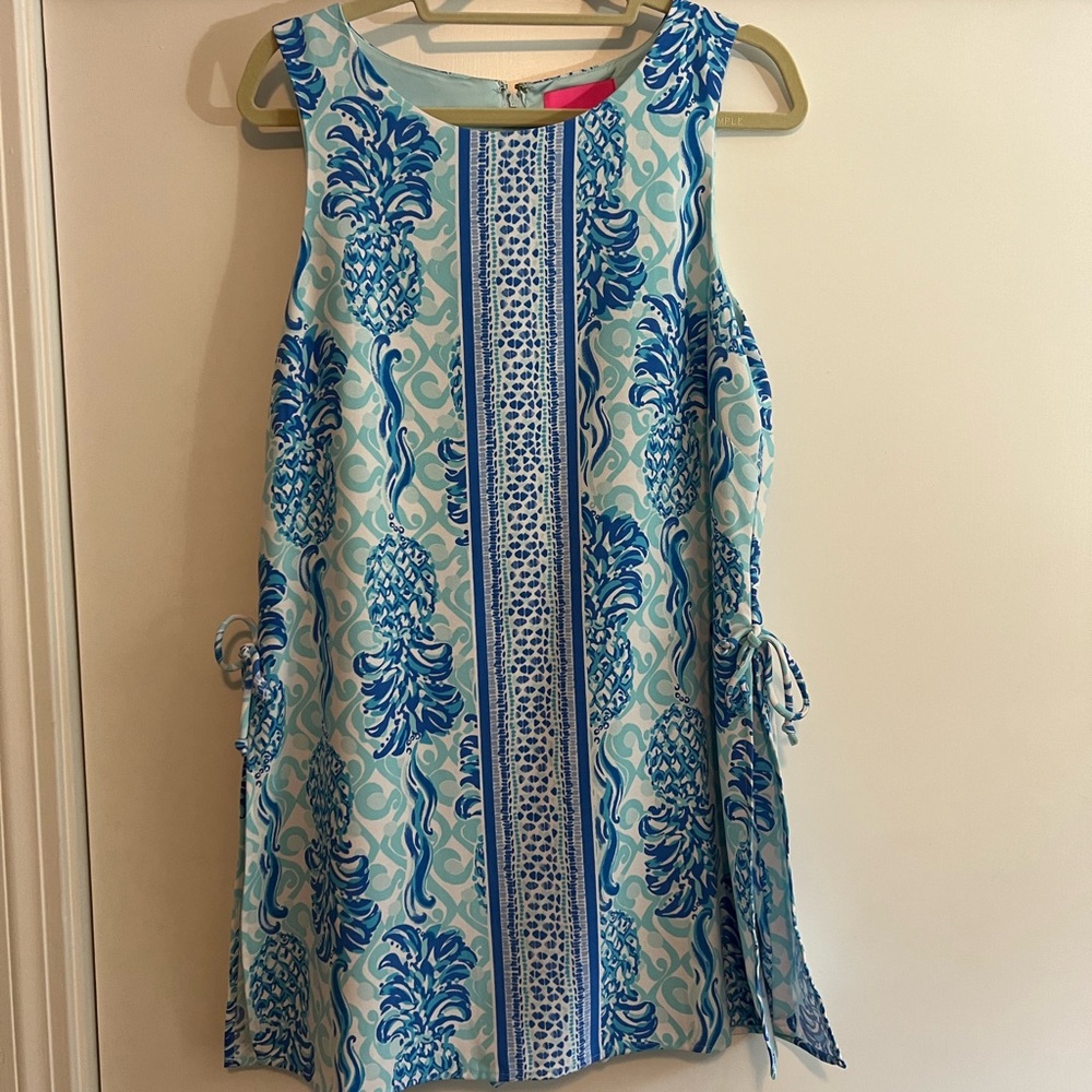 Lilly Pulitzer Blue and White Romper